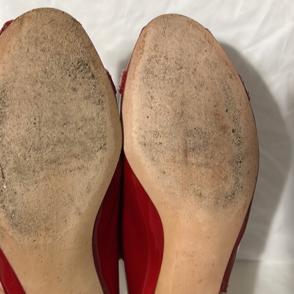 Stuart Weitzman red patent shoes 👠 - Picture 9 of 11